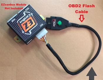 EZcanbus OBD2 Option Flash Cable